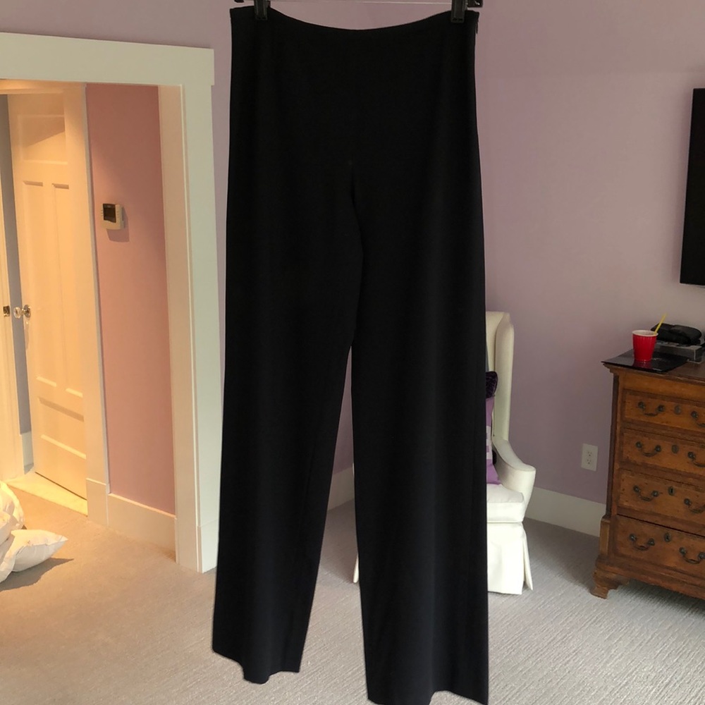 Armani wide leg pants. Navy size 6